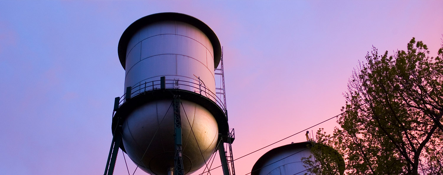 Chico and Yuba City Water Towers