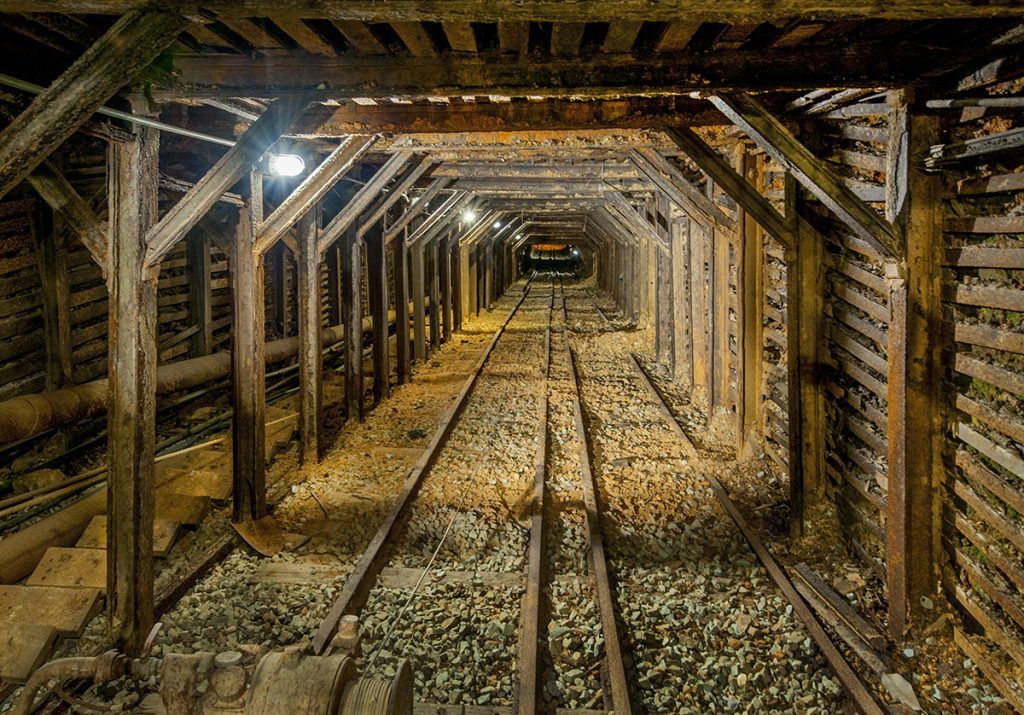 Abandoned Empire Mine in Grass Valley CA